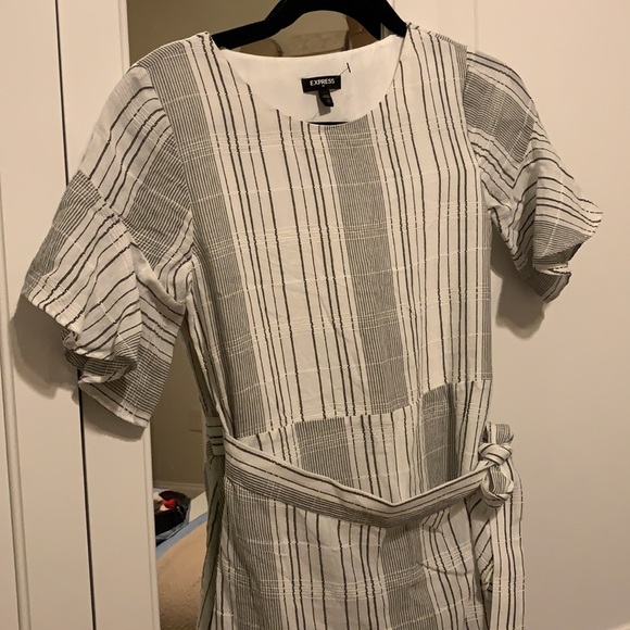 NWT Striped Business Casual Dress - Picture 2 of 3